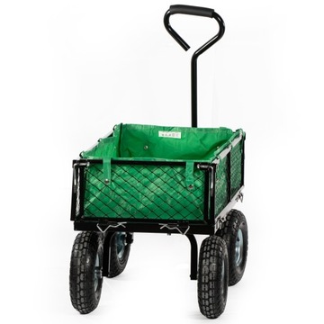 САДОВЫЙ ТРАНСПОРТНЫЙ ПРИЦЕП 3 В 1 ДЕРЕВЯННЫЙ ПРИЦЕП ДЛЯ УГЛЯ 120 Л