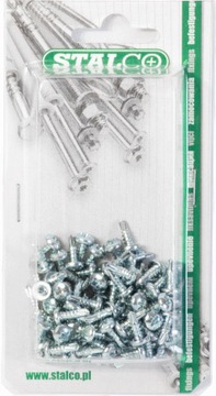 Wkręty Pchełki 3,5x9,5 Do Metalu Tex 200szt
