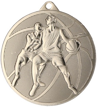 баскетбольная медаль, 50мм + бесплатная лента, 3 цвета