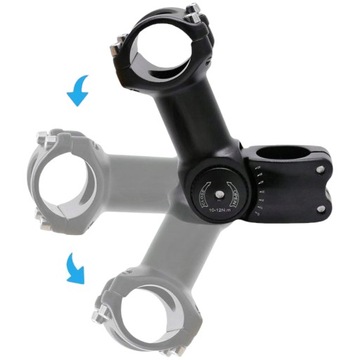 РЕГУЛИРУЕМЫЙ РУЛЕВОЙ ШТАМП МОСТ A-ГОЛОВКА 28,6/31,8 мм, длина 120 мм