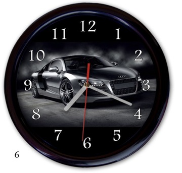AUDI настенные часы эмблема автомобиля логотип авто 24 часа