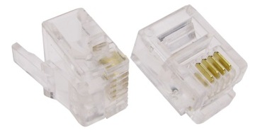 Wtyk 6P4C RJ11/RJ14 (10 szt.) /1192-10
