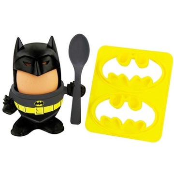 PODSTAWKA KUBEK NA JAJKO + KRAJALNICA DO CHLEBA BATMAN DC COMICS PALADONE