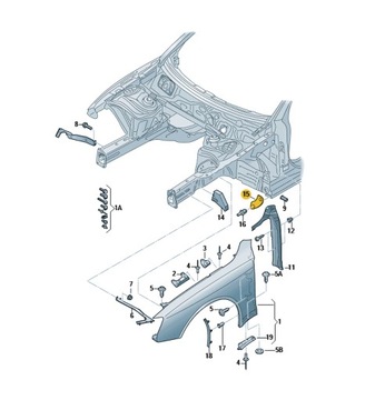 ZAKOŃCZENIE ZAŚLEPKA NAKŁADKA PROGU AUDI A5 LEWA ORYGINAŁ OD ASO