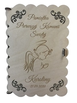 pamiątka pierwszej komunii świętej,pudełko,komunia