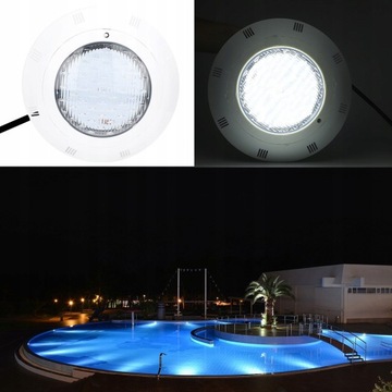 LAMP RGB PODWODNE LAMPA ŚWIATŁA LED BASEN 40W