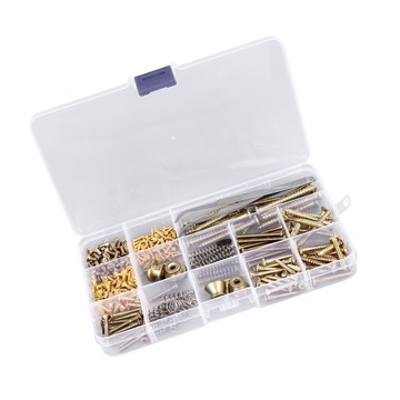 Набор винтов для ремонта электрогитары.