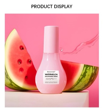 Watermelon Glow Niacinamide Dew Drops Serum Makeup Primer Cream -