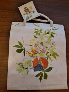 Torebka na I Komunię Świętą 16x19 cm