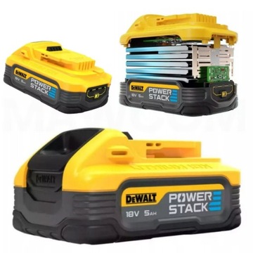 AKUMULATOR 5 Ah 18 V POWERSTACK DCBP518 DeWALT 18V 36 miesięcy