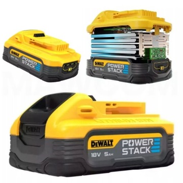 AKUMULATOR 5 Ah 18 V POWERSTACK DCBP518 DeWALT 18V 36 miesięcy