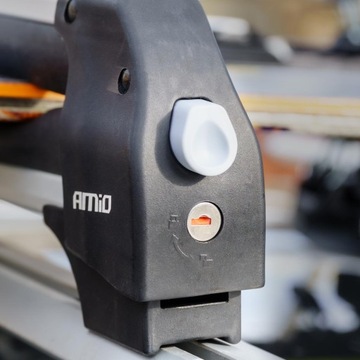 Bagażnik dachowy na narty snowboard 760 mm SSR-01L AMIO-02591
