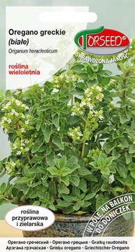 Oregano Greckie zioła nasiona 0,1g Torseed POLECAM