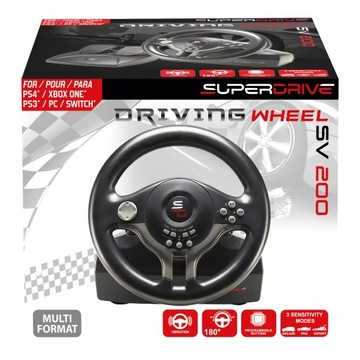 SUBSONIC SA5578 SV 200 руль ПК Switch PS3 PS4 Xbox One