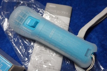 Контроллер NINTENDO WII REMOTE Motion RVL-036 BLUE + чехол