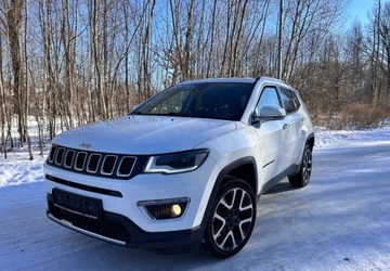 Jeep Compass II SUV 1.4 Multiair 170KM 2018 Jeep Compass Jeep Compass Limited 1.4Turbo 4x4 Automat 1.4 Benzyna 170KM