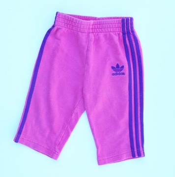 Spodnie dresowe Dres DLA DZIEWCZYNKI Różowy Adidas 62-68 cm A2091