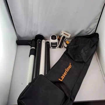 NIWELATOR LINIOWO-KRZYŻOWY LASERLINER 081.115A 10 M IP65/ZESTAW WARTO!!