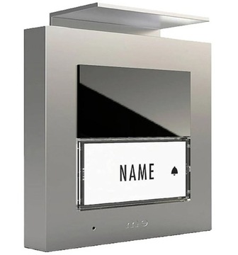 Станция АУДИОВХОДА для домофона ADV-1010 Дом + светодиодный наружный блок.