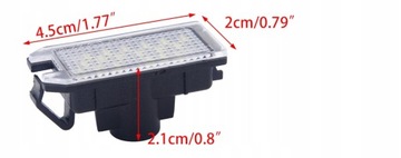 TABULE SPZ LED DO FIAT 500 500C