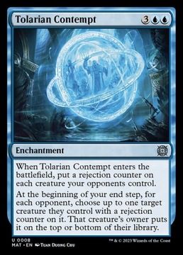 MTG MAT #8 Tolarian Contempt