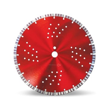Tarcza do betonu 350 mm jakość Turbo speed Ø25,4mm HATSON DIAMOND