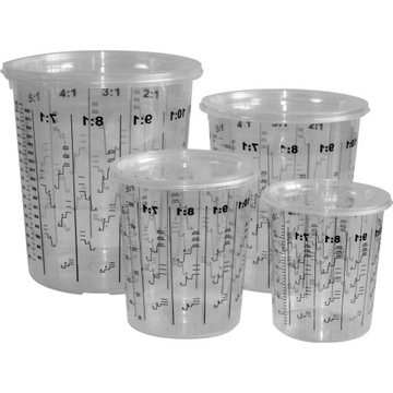 Kubek lakierniczy NORTON z podziałką 1300ml 200szt
