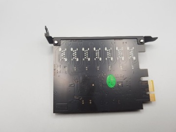 КАРТА РАСШИРЕНИЯ 7 ПОРТОВ USB 3.0 СО СЛОТОМ PCI-EX1 X4 X8 X16 5GBPS 12X12MM