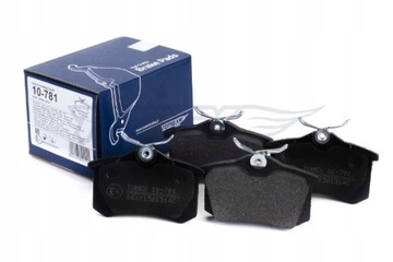 ТОРМОЗНЫЕ КОЛОДКИ - TOMEX Brakes - TX 10-781 - задний мост