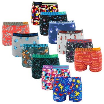 Мужские боксеры, трусики из хлопка, 6 штук, XL