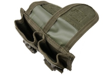 Двойной подсумок GFC для гранат MOLLE Pals Olive.
