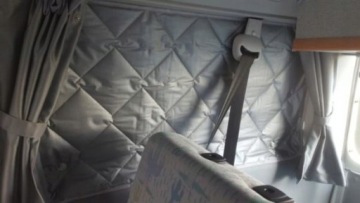 КОВРИК ТЕРМОЭКРАН НА БОКОВЫЕ СТЕКЛА ACK VW T2-T3 KR 1979-1990 4 шт.