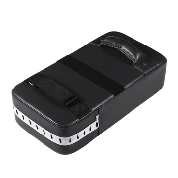 Boxing Punching Mitts PU Leather Strike Hand Target Gloves for Thai Black