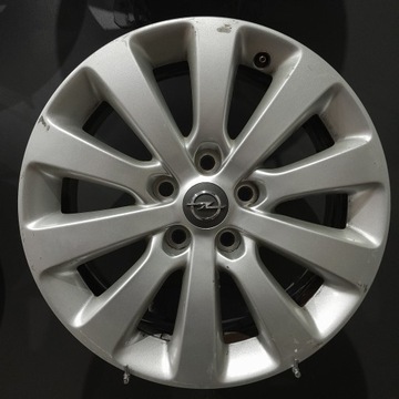 4× DISK HLINÍK OPEL OE 0P044K1 7.0" X 17" 5X115 ET 44