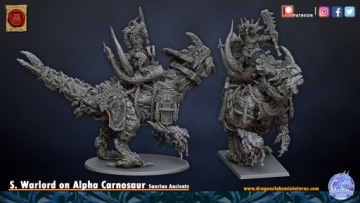 Saurian Warlord на Альфе Карнозавре - DL Miniatures