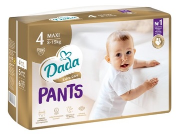 Pieluchomajtki DADA PANTS pantsy 4 MAXI 39 sztuk
