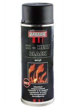 SPRAY ŻAROODPORNY CZARNY TROTON 650 stC 400 ML 322