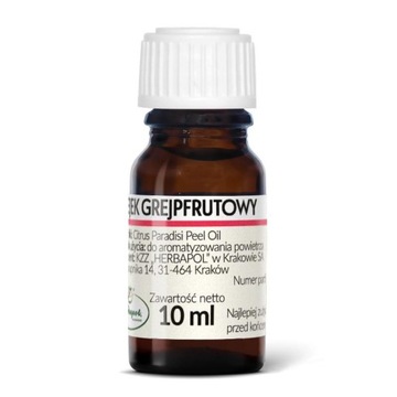 Olejek grejpfrutowy HERBAPOL 10ml