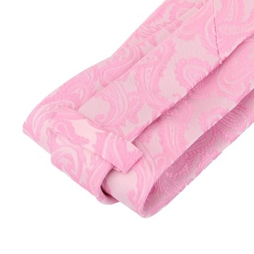 Жаккардовый мужской галстук-запонка Hanky, розовый