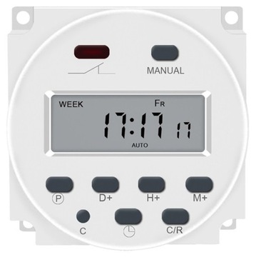 Włącznik Wyłacznik CZASOWY 12V PROGRAMATOR TIMER