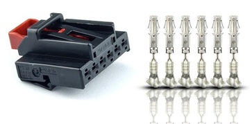 Wtyczka tylnej lampy SKODA VOLKSWAGEN AUDI 6 PIN