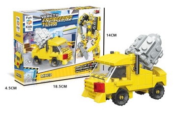 Klocki Betoniarka Fun4Kids 76el