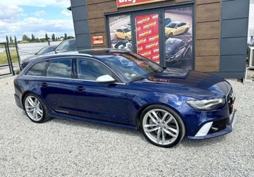 Audi A6 C7 RS6 Avant 4.0 TFSI 560KM 2014 Audi RS6 Avant RS6 4.0 BENZ 560 KM VAT 23 Salon PL Bezwypadkowy Warszawa