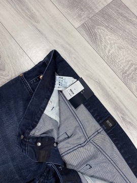 52 ## HUGO BOSS ## MĘSKIE SPODNIE JEANSY 38/32