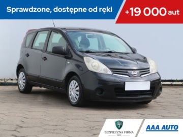 Nissan Note I Mikrovan Facelifting 1.4 88KM 2011 Nissan Note 1.4, Klima