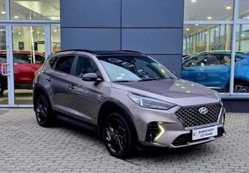 Hyundai Tucson III SUV Facelifting 1.6 T-GDi 177KM 2020 Hyundai Tucson 1.6 PB 177KM N Line Sun DCT FV23 Salon PL Serwis ASO Gwaran, zdjęcie 3