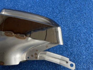 SKODA OCTAVIA IV 4 RS НАКОНЕЧНИК ВЫХЛОПНОЙ 5E3253682C ПРАВЫЙ, ЗАКРЫТЫЙ