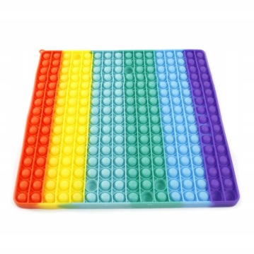 DUŻY POP IT XXL KWADRAT PUSH BUBBLE FIDGET