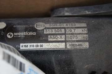 ZAŘÍZENÍ(HÁK) MERCEDES GLA W156 B TŘÍDA W246 ELELKTRICKÝ ORIG.