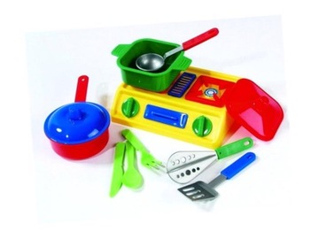 KUCHENKA MINI Z GARNKAMI